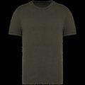 Camiseta algodón corte ajustado Washed Organic Khaki 3XL