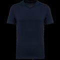 Camiseta algodón cuello de pico hombre Deep Navy 3XL