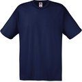 Camiseta algodón cuello redondo Deep Navy 3XL