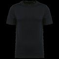 Camiseta algodón cuello redondo hombre Black 3XL