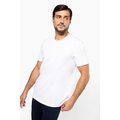 Camiseta algodón cuello redondo hombre