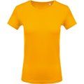 Camiseta algodón cuello redondo mujer Yellow L