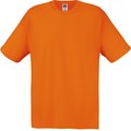 Camiseta algodón cuello redondo Naranja XXL