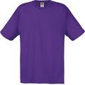 Camiseta algodón cuello redondo Purple S