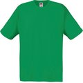 Camiseta algodón cuello redondo Verde M