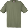 Camiseta algodón cuello redondo Verde M