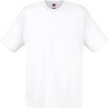 Camiseta algodón cuello redondo White 5XL