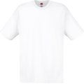 Camiseta algodón cuello redondo White XXL