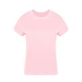 Camiseta Algodón Mujer Colores S a XXL Rosa S