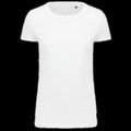 Camiseta algodón mujer White S