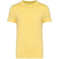 Camiseta algodón orgánico ajustado Amarillo L