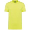 Camiseta algodón orgánico cuello redondo Amarillo S