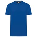 Camiseta algodón orgánico cuello redondo Azul S