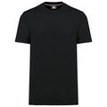 Camiseta algodón orgánico cuello redondo Black XS