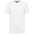 Camiseta algodón orgánico cuello redondo Blanco XXS