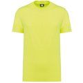 Camiseta algodón orgánico cuello redondo Fluorescent Yellow S