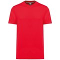 Camiseta algodón orgánico cuello redondo Rojo XXL