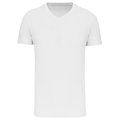 Camiseta algodón orgánico hombre Blanco 5XL