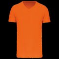 Camiseta algodón orgánico hombre Orange S