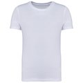 Camiseta algodón orgánico infantil Blanco 10/12 ans