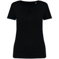 Camiseta algodón orgánico mujer Black L