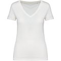 Camiseta algodón orgánico mujer Blanco M