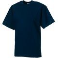 Camiseta algodón peinado tubular French Navy S