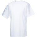 Camiseta algodón peinado tubular White L