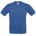 Camiseta de algodón preencogido Azul XXL