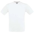 Camiseta de algodón preencogido Blanco XXL