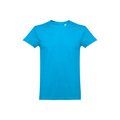 Camiseta Algodón Regular Fit Azul aqua XXL