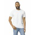 Camiseta de algodón suave White S