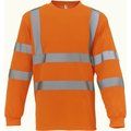 Camiseta alta visibilidad manga larga Hi Vis Orange 3XL