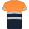 Camiseta Alta Visibilidad MARINO/NARANJA FLUOR 3XL