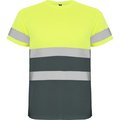 Camiseta Alta Visibilidad PLOMO/AMARILLO FLUOR XL