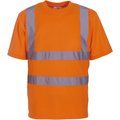 Camiseta alta visibilidad reflectante Hi Vis Orange XL