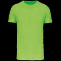 Camiseta amplia estilo tubular Amarillo / Verde XL