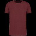 Camiseta amplia estilo tubular Wine Heather L