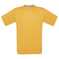 Camiseta amplia niños 100% algodón Amarillo 3/4 ans