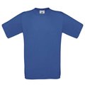 Camiseta amplia niños 100% algodón Azul 5/6 ans