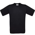 Camiseta amplia niños 100% algodón Negro 5/6 ans