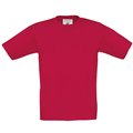 Camiseta amplia niños 100% algodón Rosa 3/4 ans