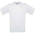 Camiseta amplia niños 100% algodón White 9/11 ans