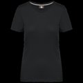 Camiseta antibacteriana mujer Negro 3XL