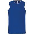 Camiseta baloncesto infantil poliéster Azul 12/14 ans