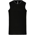 Camiseta baloncesto infantil poliéster Black 10/12 ans