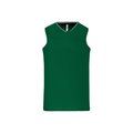 Camiseta baloncesto mujer poliéster Dark Kelly Green XL