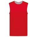 Camiseta Baloncesto Reversible Rojo XL