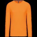 Camiseta básica de manga larga chico Naranja 3XL