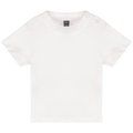 Camiseta bebé 100% algodón White 6M